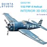 Quinta Studio QD32195 F6F-5 Hellcat (Trumpeter) 1/32