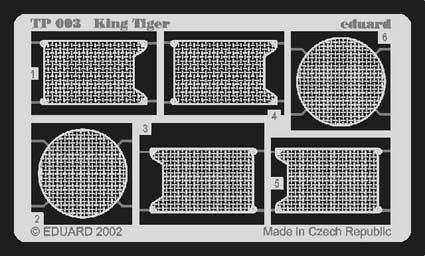 Eduard TP003 King Tiger TAM