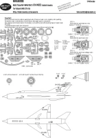 New Ware M1193 Mask MiG-21 bis/MF/MFN/SMT ADVANCED (EDU) 1/48