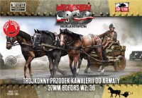First To Fight FTF-099 Three-horse cavalry carriage 37mm Bofors w.36 1/72