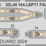 Eduard 3DL48164 F4U-1A SPACE (MAGIC F.) 1/48