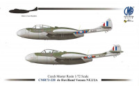 CZECHMASTER CMR-72228 1/72 de Havilland Venom NF.2/2A