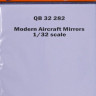 Quickboost QB32 282 Modern aircraft mirrors 1/32