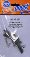 Quickboost QB32 283 F-4 Phantom II ejection seats w/ safety belts 1/32