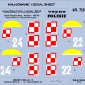 Weikert Decals 705 Markings for IL-2 M3 attack aircraft - pt.3 1/72