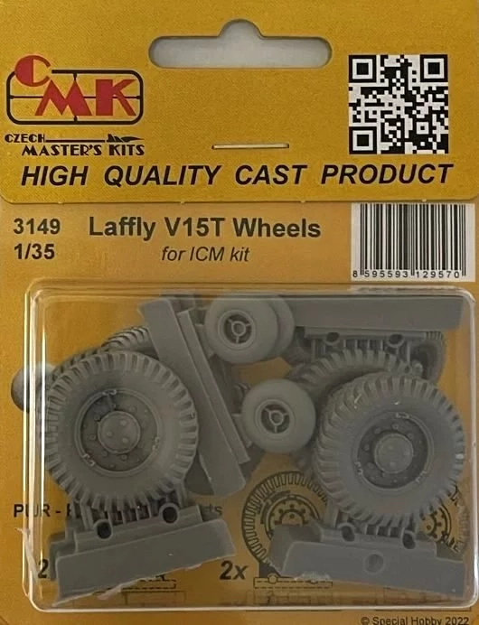 CMK 3149 Laffly V15T wheels (ICM) 1/35