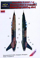 Lf Model M7272 Mask F-105F/G Thunderchief Camoufl.painting 1/72