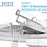 Quinta Studio QD48417 F-15C отсек электроники (Academy) 1/48