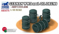 Bronco AB3575 German World War 2 200ltr oil drums 1/35