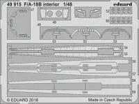 Eduard 49915 F/A-18B interior 1/48