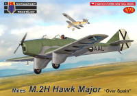 Kovozavody Prostejov 72282 Miles M.2H Hawk Major 'Over Spain' (3x camo) 1/72