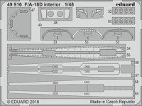 Eduard 49916 F/A-18D interior 1/48