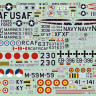 4+ Publications MKD-72008 Publ. Lockheed T-33 colours&markings (1/72 decals)