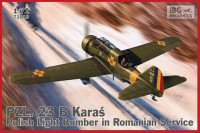 IBG Models 72510 PZL.23B Karas in Romanian Service (6x camo) 1/72