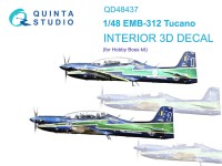 Quinta Studio QD48437 EMB-312 Tucano (Hobby Boss) 1/48