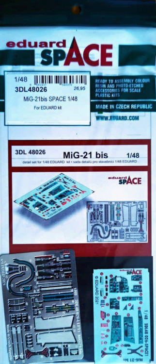Eduard 3DL48026 MiG-21bis SPACE (EDU) 1/48