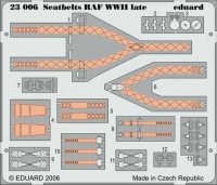 Eduard 23006 Seatbelts RAF WWII late 1/24