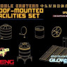 Meng Model SPS-046 Roof-Mounted Facilities SetLaunch 1/35