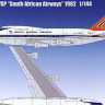 Восточный Экспресс 144153-2 Авиалайнер 747SP "South African Airways" 1982 1/144