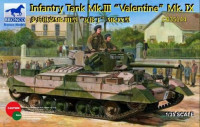 Bronco CB35144 Infantry Tank Mk.III Valentine Mk.IX 1/35