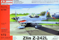 Az Model 76008 Zlin Z-242L Military 'Guru' (3x camo) 1/72
