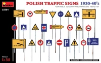 Miniart 35664 Polish Traffic Signs 1930-40's 1/35
