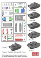 Plastic Soldier R15025 15mm Panzer III J,L,M,N