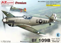Az Model 78096 Bf 109B 'Berta' over Spain (3x camo) 1/72