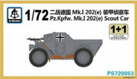 S-Model PS720053 Pz.Kpfw.Mk.I 202(e) Scout Car 1/72