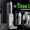 Dragon 56342 Космический аппарат Titan IIIE w/Launch Pad "SLC-41" (1/400)