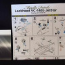 Metallic Details MD14409 VC-140b JetStar (Roden) 1/144