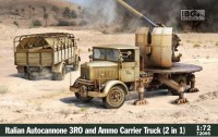 IBG 72095 Italian 3Ro and Ammo Carrier Truck (2-in-1) 1/72