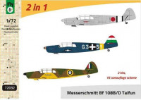 Fly model 72032 Bf 108 B/D Taifun (16x camo) 2-in-1 1/72