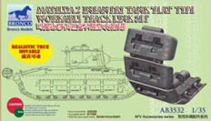 Bronco AB3532 MATILDA 2 infantry tank ‘flat’type workable track link set 1/35