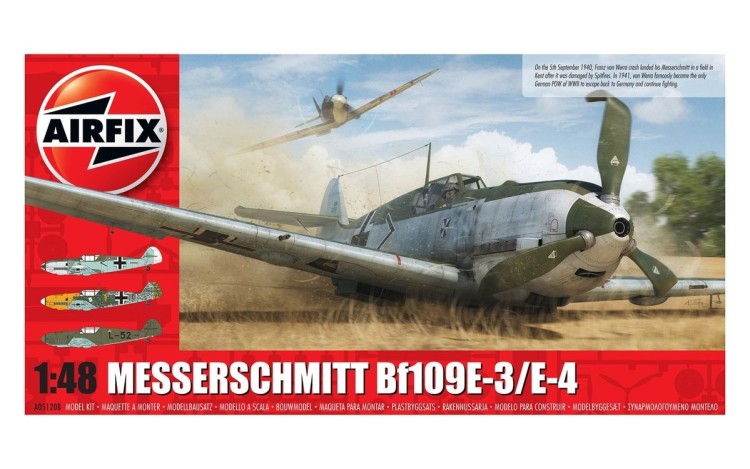 Airfix 05120B Messerschmitt Bf-109E-4/E-4 1/48