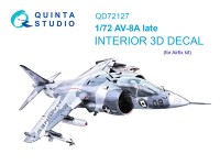 Quinta Studio QD72127 AV-8A поздний (Airfix) 1/72