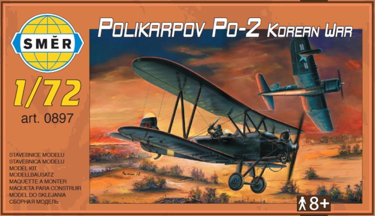 Smer VD897 Polikarpov Po-2 Korean War (4x camo) 1/72