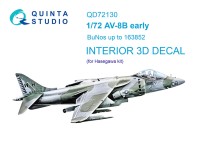 Quinta Studio QD72130 AV-8B ранний (Hasegawa) 1/72