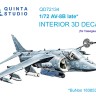 Quinta Studio QD72134 AV-8B поздний (Hasegawa) 1/72