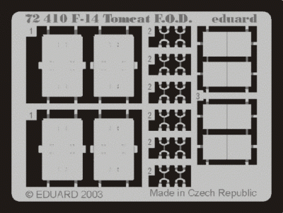 Eduard 72410 F-14 F.O.D. HAS