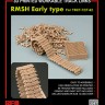 RFM 2057 RMSH Early type workable track links for T55/T-72/T-62 (3D printed) 1/35