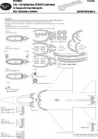 New Ware NWA-M0525 1/72 Mask F-16A/F-16C Fight.Falcon ADVANCED (HAS)