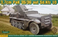 Ace Model 72281 3,7cm PaK 35/36 auf Sd.Kfz 10 1/72