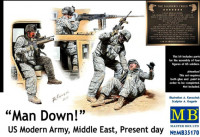 Master Box 35170 "Man Down!" US Modern Army, Middle East, Present Day 1/35