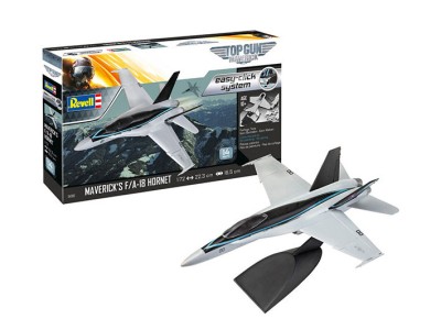 Revell 64965 Набор Американский палубный истребитель-бомбардировщик Ф/A-18E Хорнет Toп Ган (easyclick) 1/72