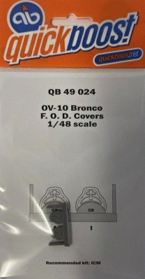 QuickBoost QB49024 OV-10 Bronco F.O.D. covers (ICM) 1/48