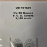 Quickboost 49024 OV-10 Bronco F.O.D. covers (ICM) 1/48