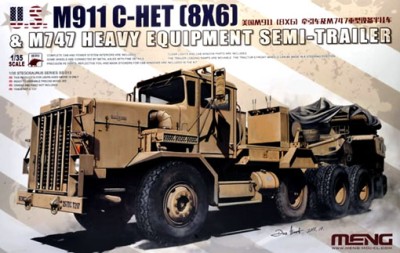Meng Model SS-013 Тягач M911 с полуприцепом M747 1/35