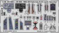 Eduard FE682 MiG-29 Fulcrum 9-12 early interior S.A. 1/48