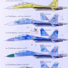 HAD 48164 Decal Sukhoi Su-27 UB Flanker C (5x camo) 1/48